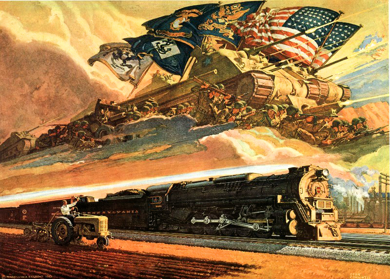 The 1940s, Railroads During World War II