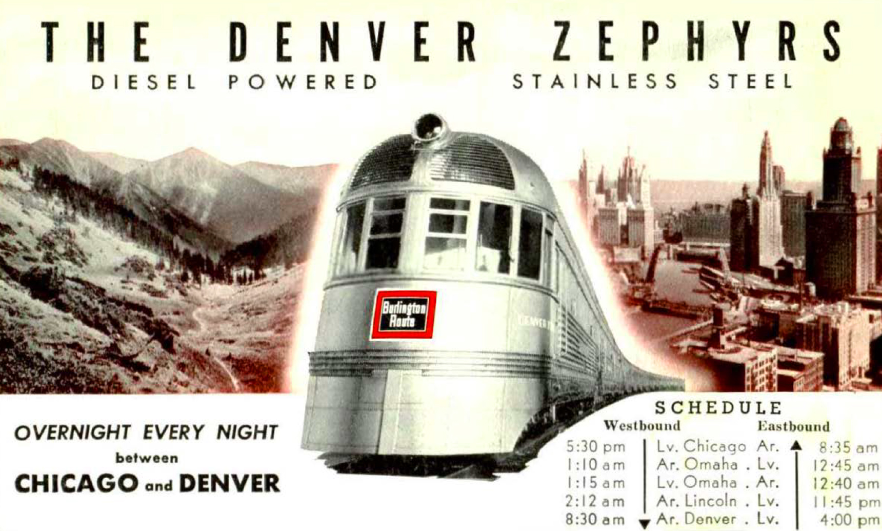 The Denver Zephyr The Denver Zephyr