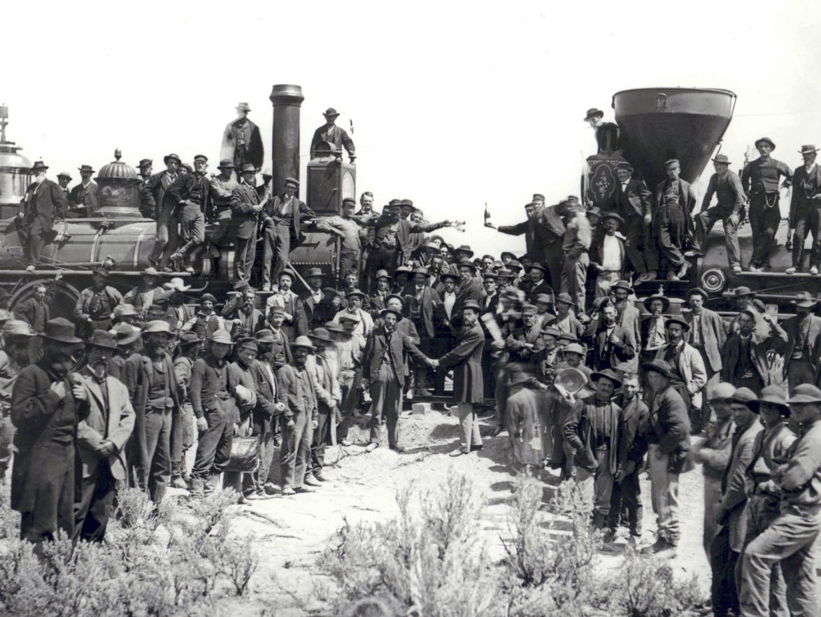 Image result for transcontinental railroad