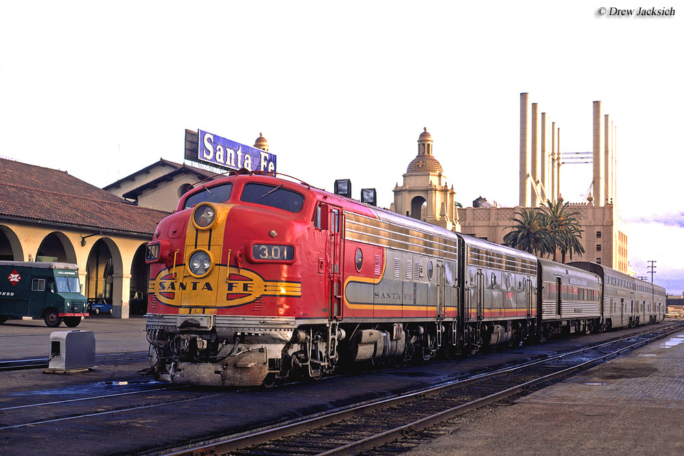 Image result for santa fe passenger train on surfline