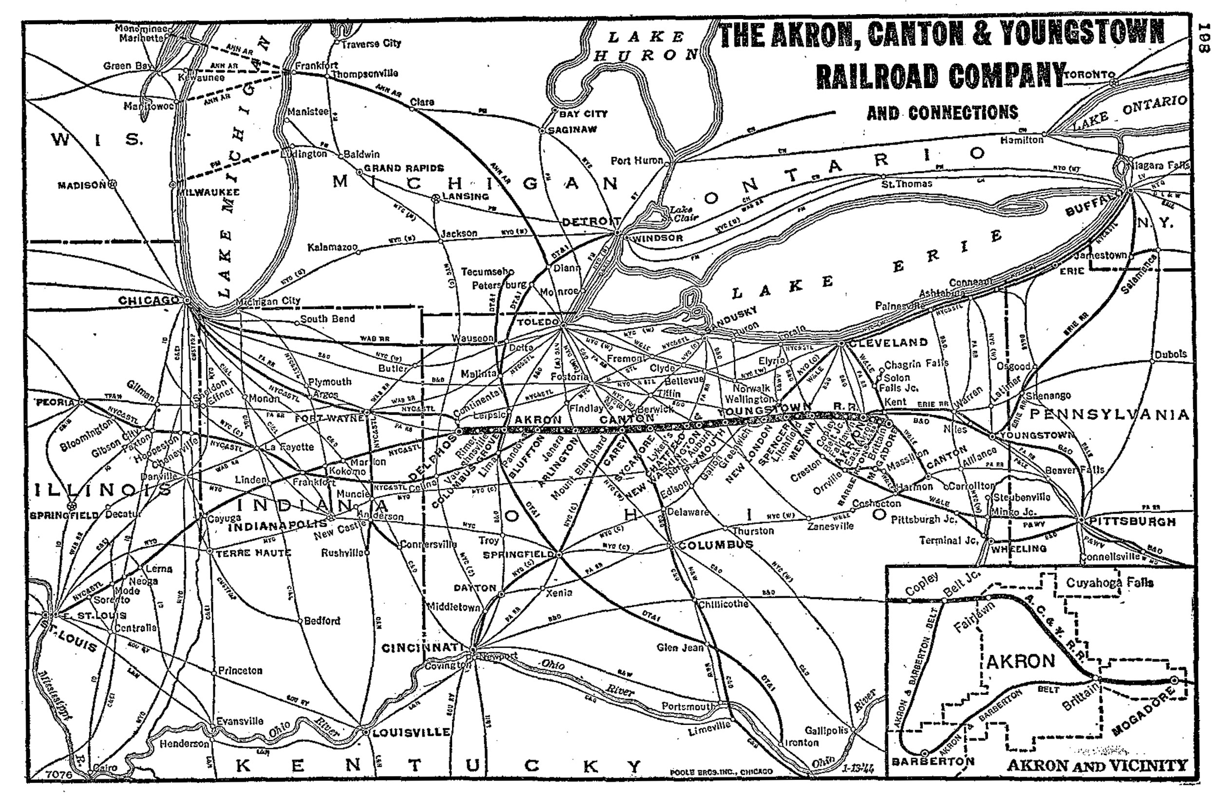 The Akron Canton And Youngstown Railroad