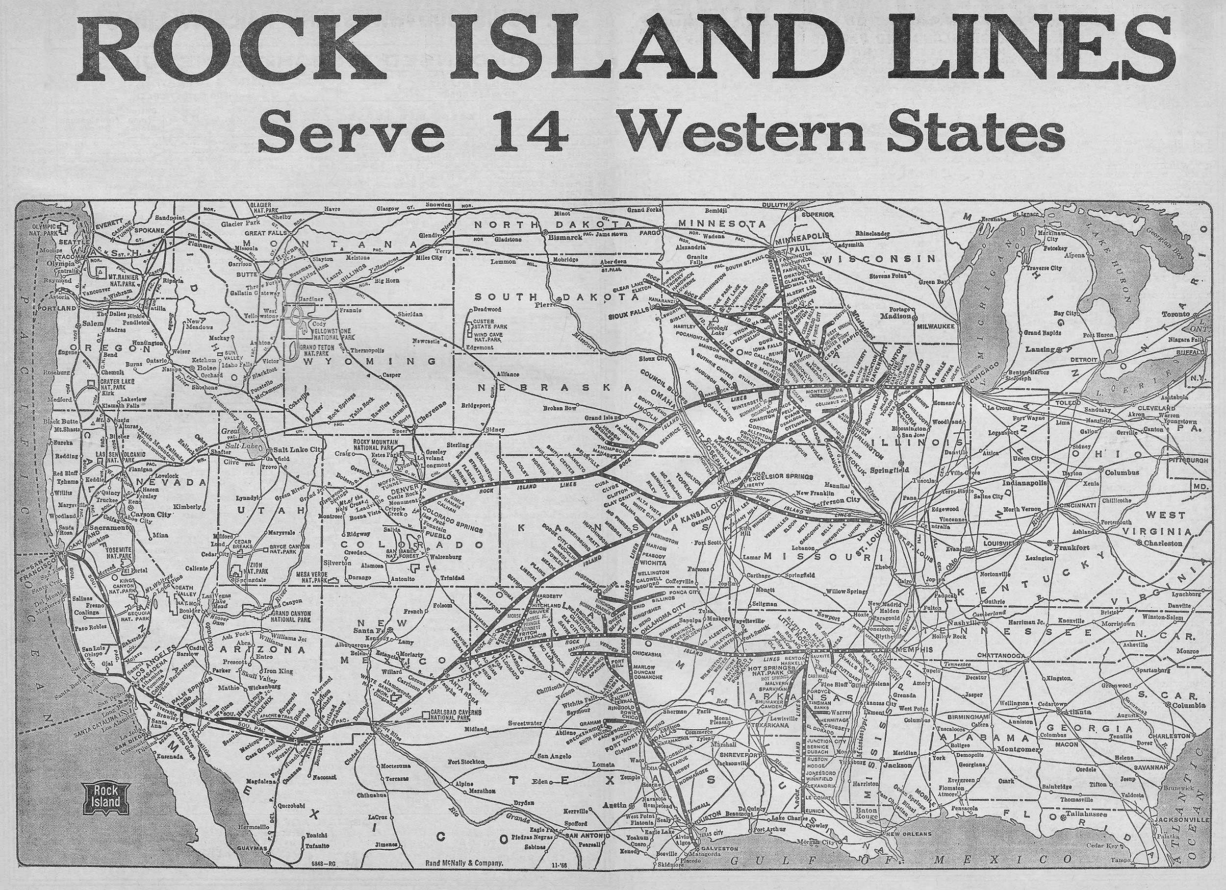 Chicago, Rock Island and Pacific Railroad, The Rock Island Line  Rock 