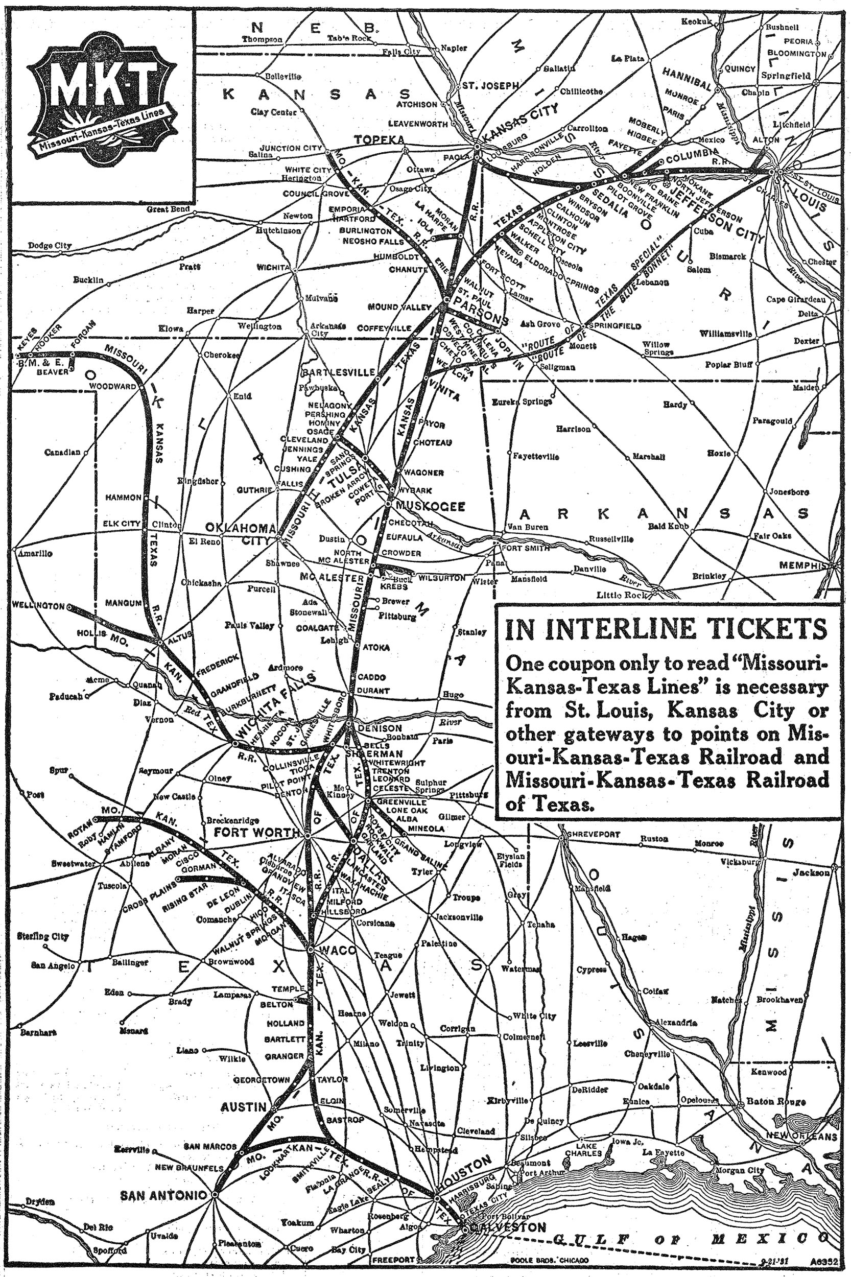 The MissouriKansasTexas Railroad, The Katy