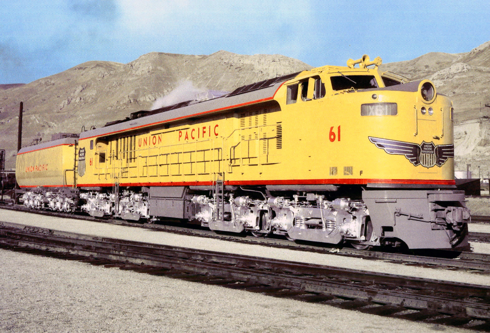 The Union Pacific's Gas Turbine Fleet, GTELs