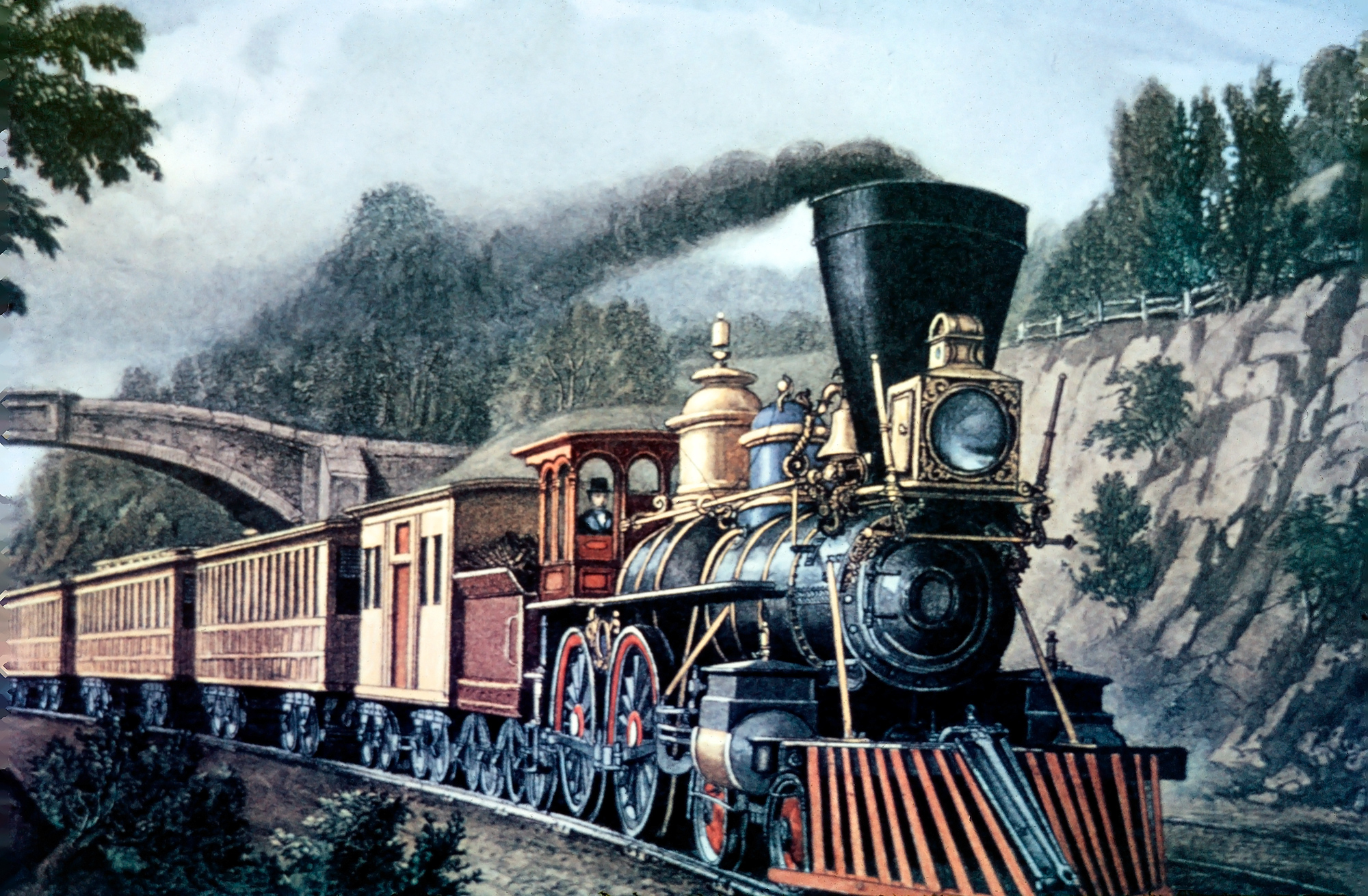 Railroads In The West (1870s)