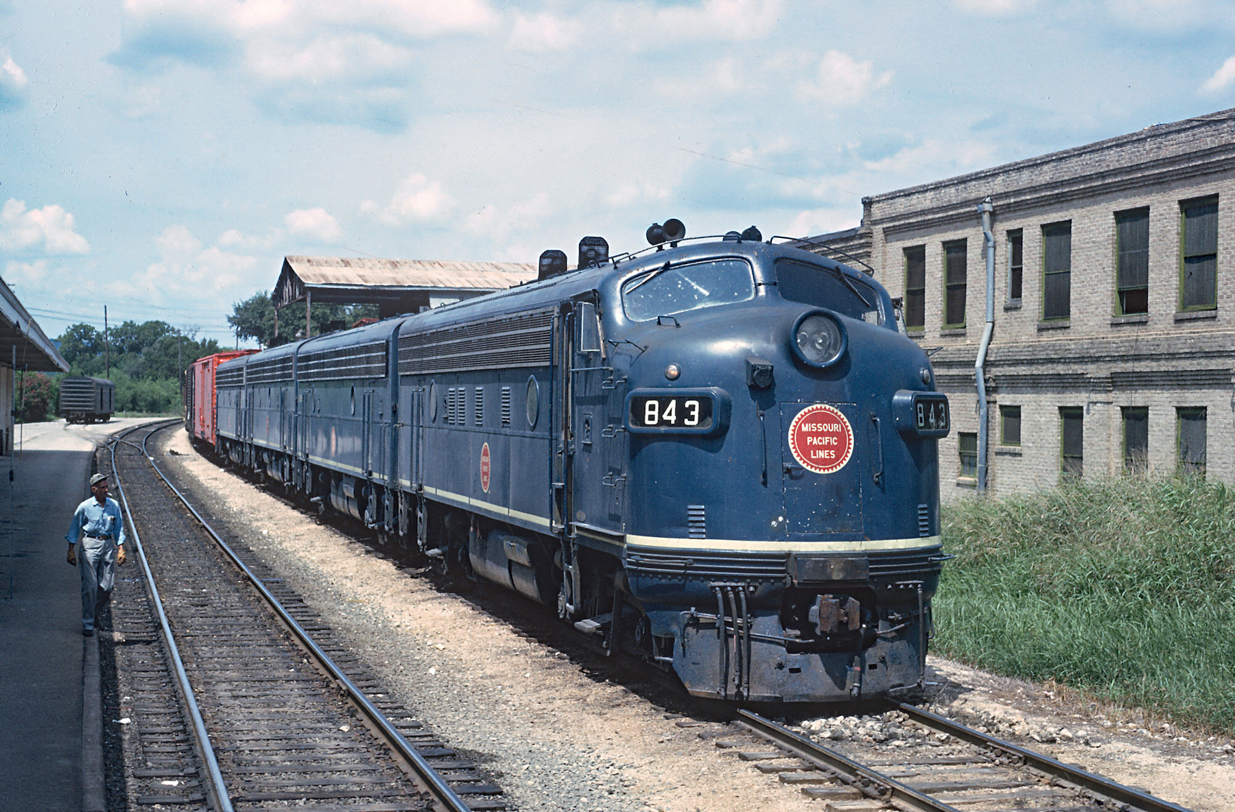 Missouri Pacific Railroad Map, Logo, Roster, Timetables
