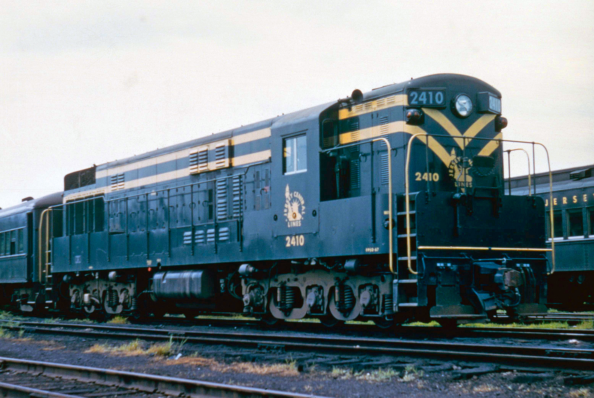 Illustreren effectief maat Jersey Central Railroad (CNJ)