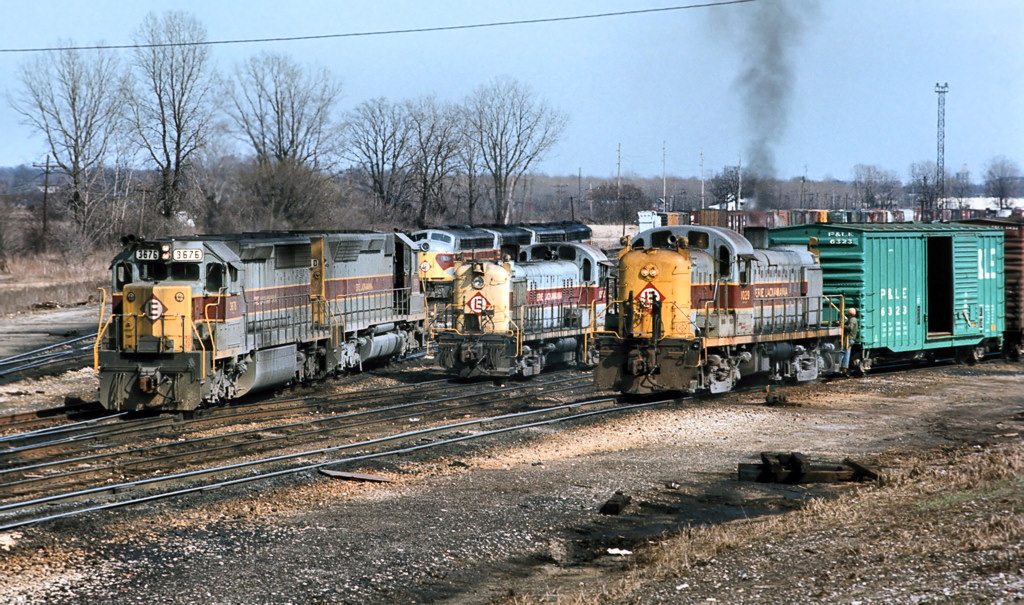 Erie Lackawanna Railway Map, History, Logo & Pictures