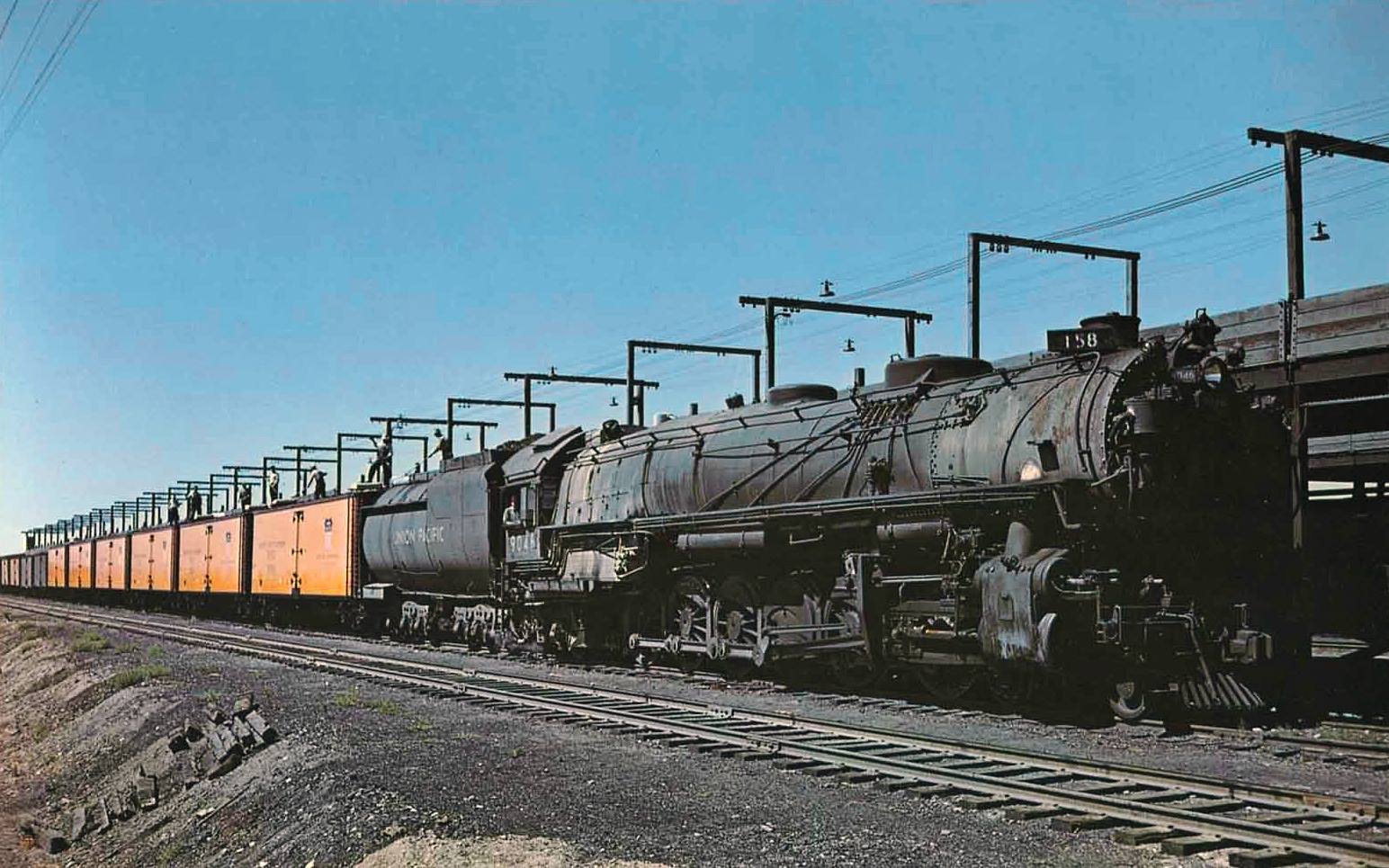 9000 Union Pacific Railroad Steam Locomotives