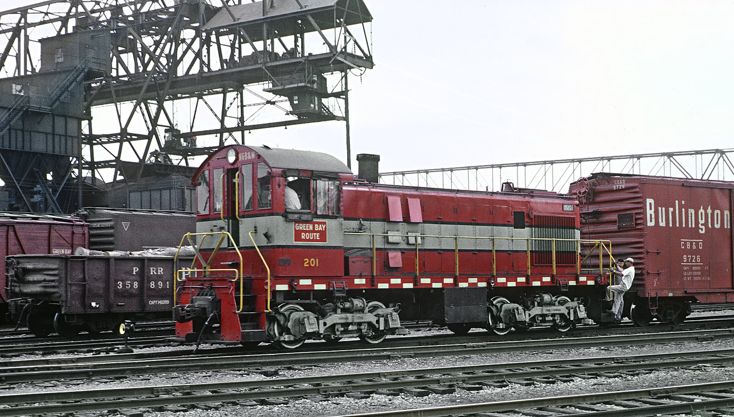 Green Bay And Western Railroad Map Green Bay And Western Railroad: Map, Locomotives, Photos