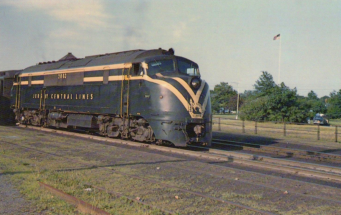 Jersey Central Railroad: Map, Schedule, Photos & Blue Comet