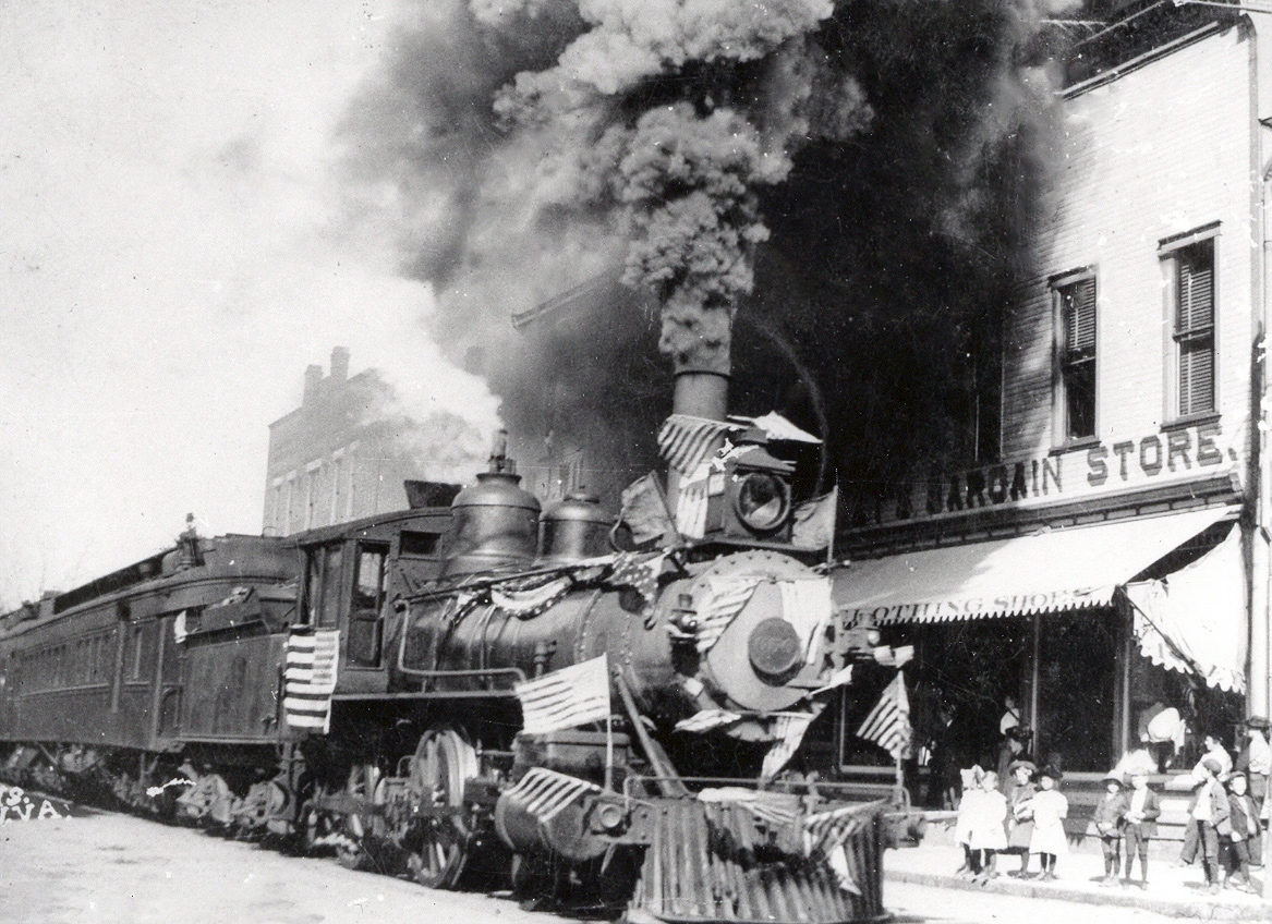 travel west railroads 1800s
