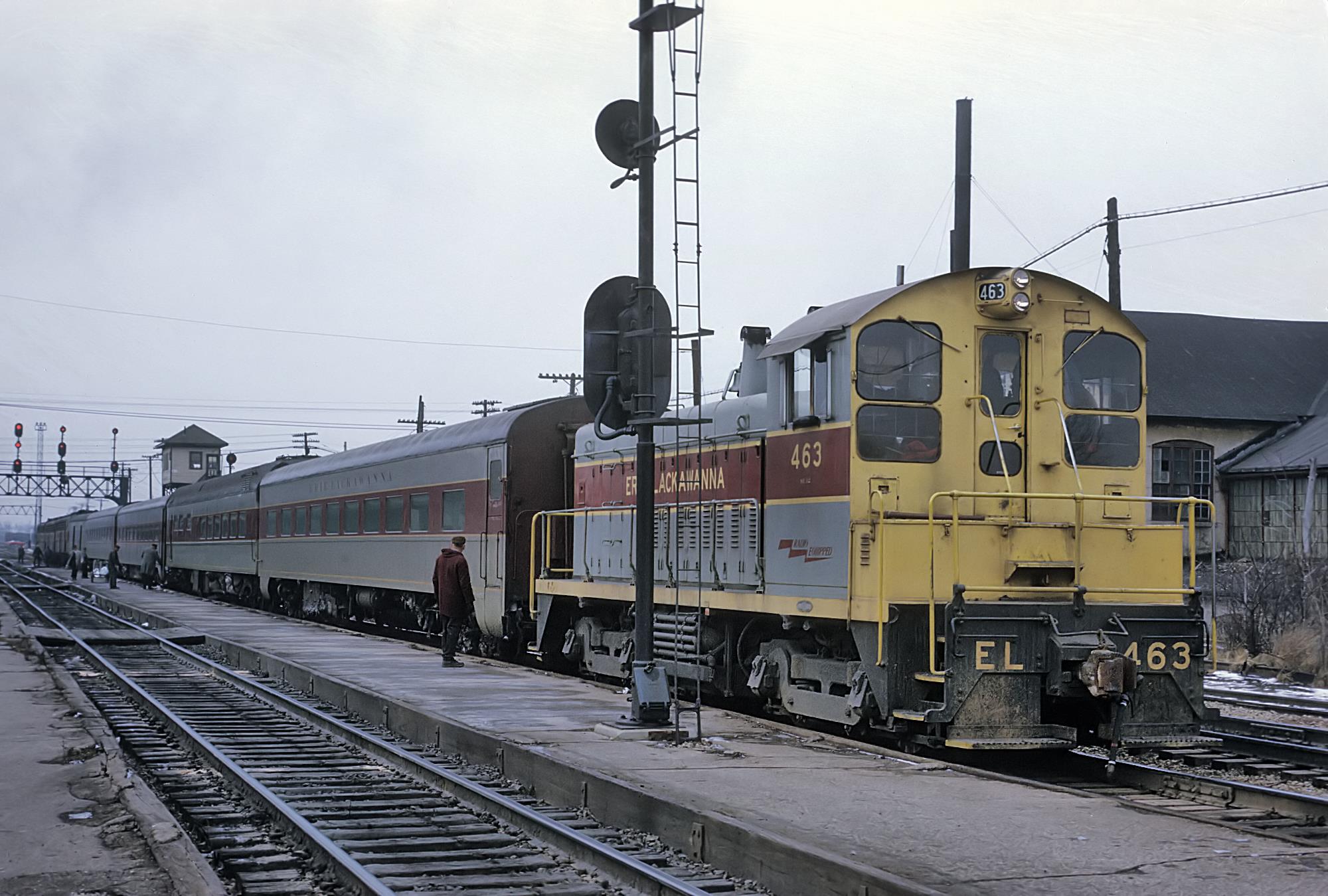 Erie Lackawanna Railway Map, History, Logo & Pictures