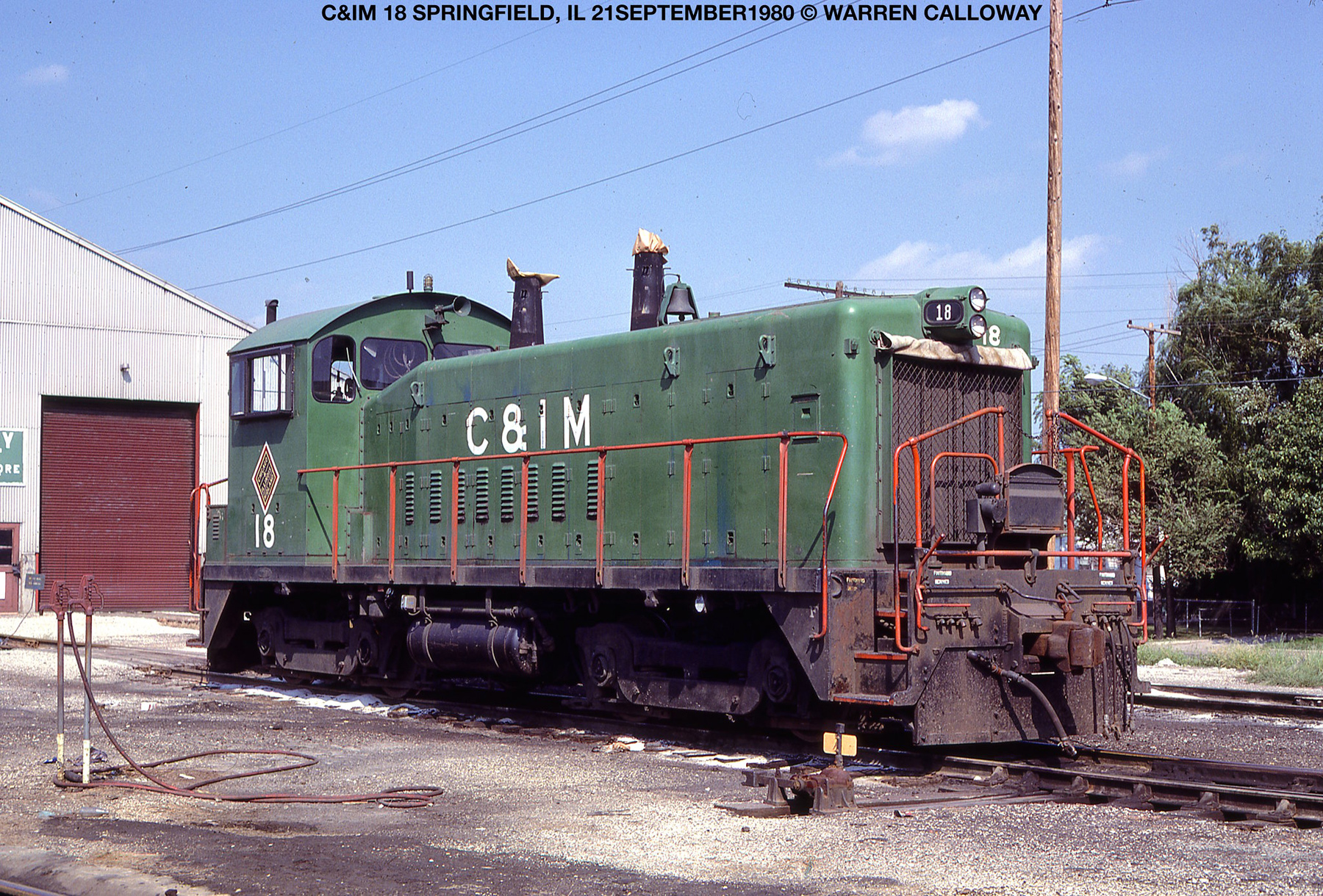 Chicago & Illinois Midland Railway In Color by Crawford and Lewnard HC  F/VG