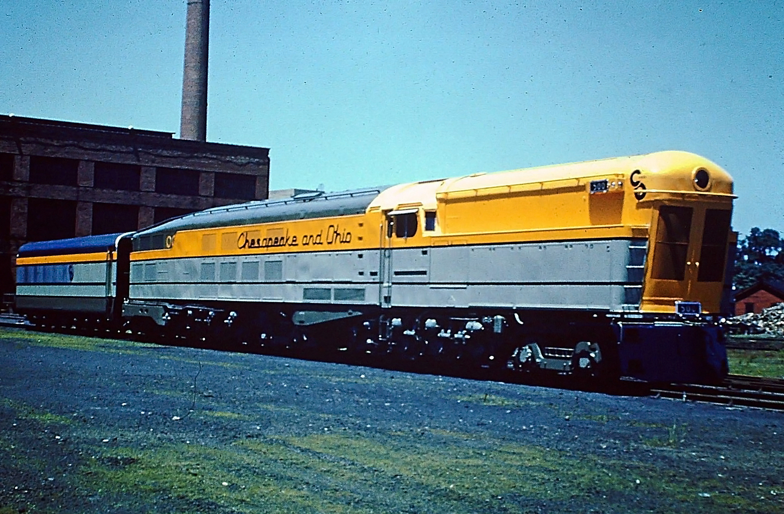 Chesapeake & Ohio's "M-1" Steam Turbine Locomotive