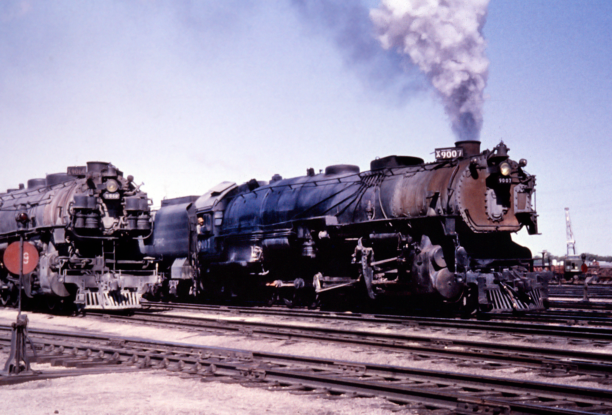 Union Pacific Railroad #9086 Steam Locomotive 4-12-2  Vanishing Vistas 