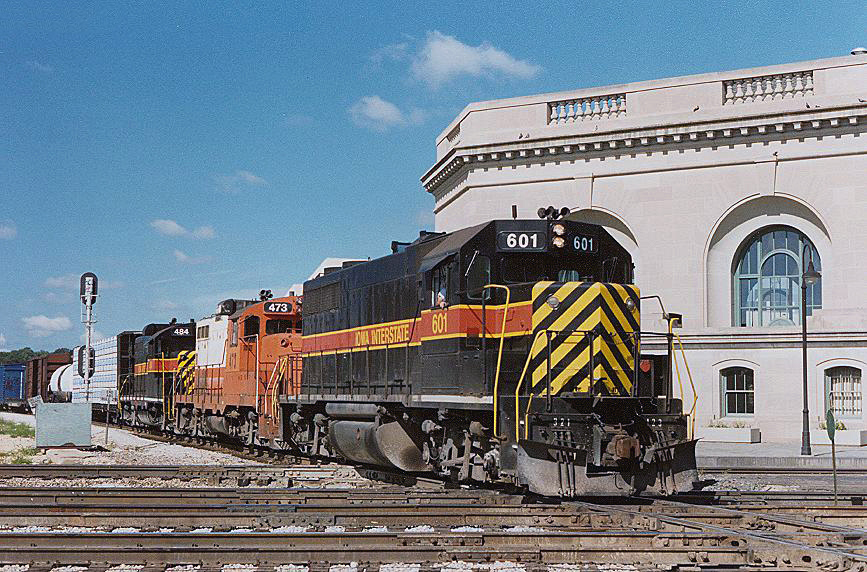 Iowa Interstate Railroad Map, Roster, History