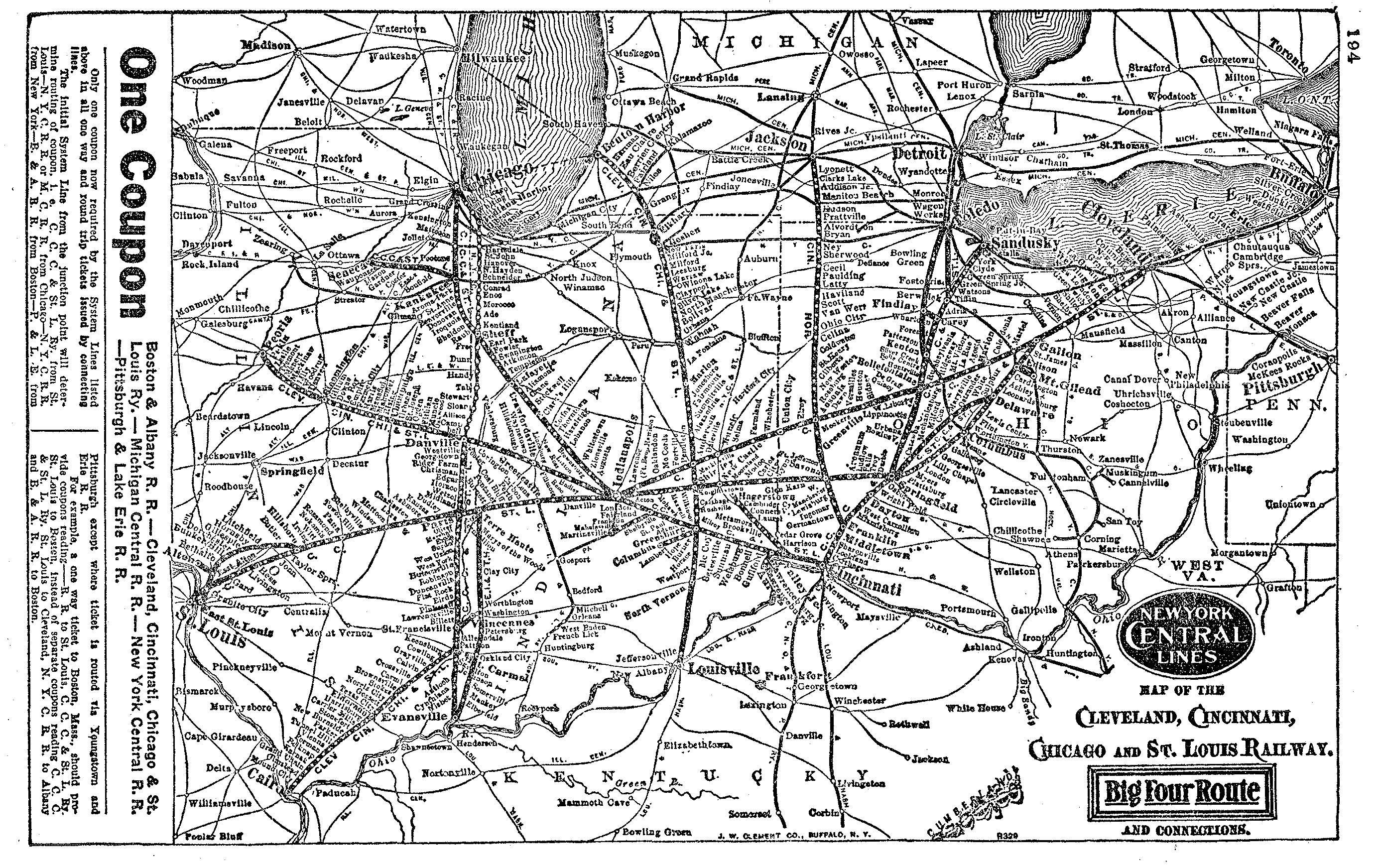 Big Four Route Railroad (CCC&StL)