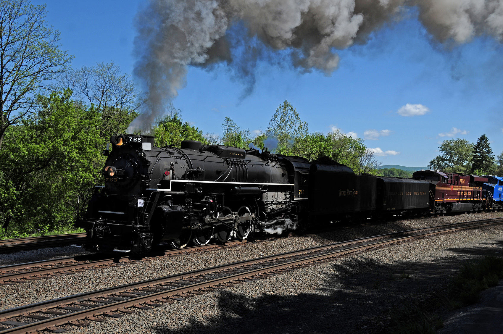 Nickel Plate Road #765: Whistle, Schedule, Excursions