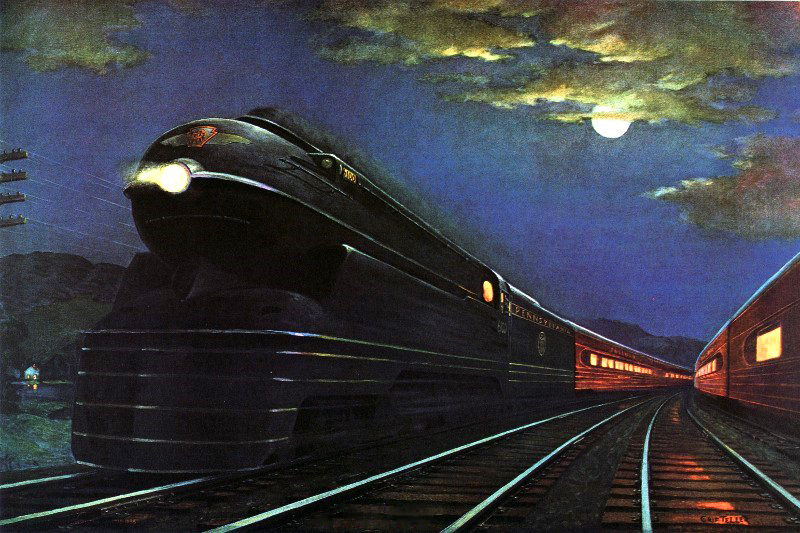 PRR's "Fleet of Modernism" Passenger Trains, Streamliners