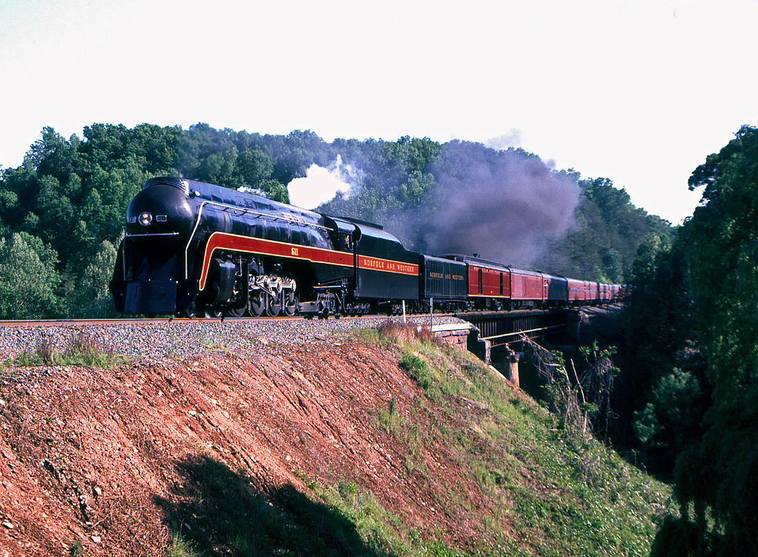Norfolk Western 611 Excursions Restoration Schedule