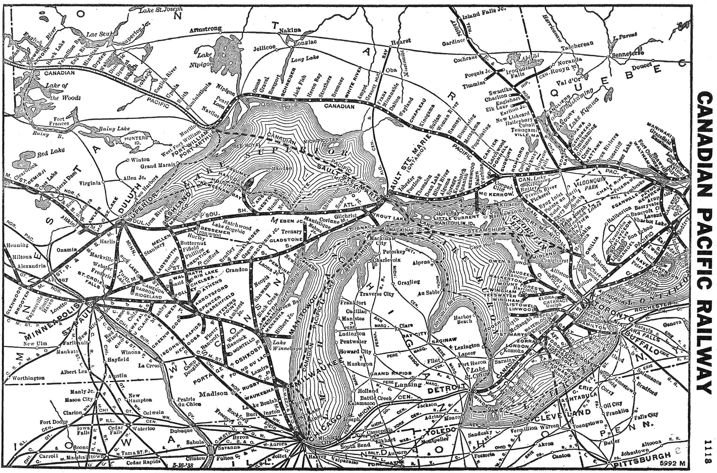 Canadian Pacific Railway Map Ontario Canadian Pacific Railway: Map, History, Logo & Pictures Canadian Pacific Railway Map Ontario Canadian Pacific Railway: Map, History, Logo & Pictures