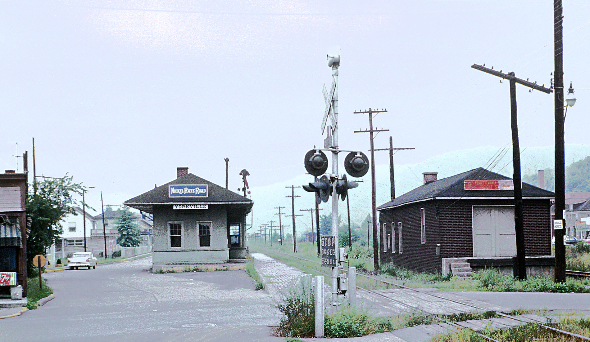 Details about   Vintage Old OHIO Postcard Akron Union Train Station Railroad Depot Amelia Flats 
