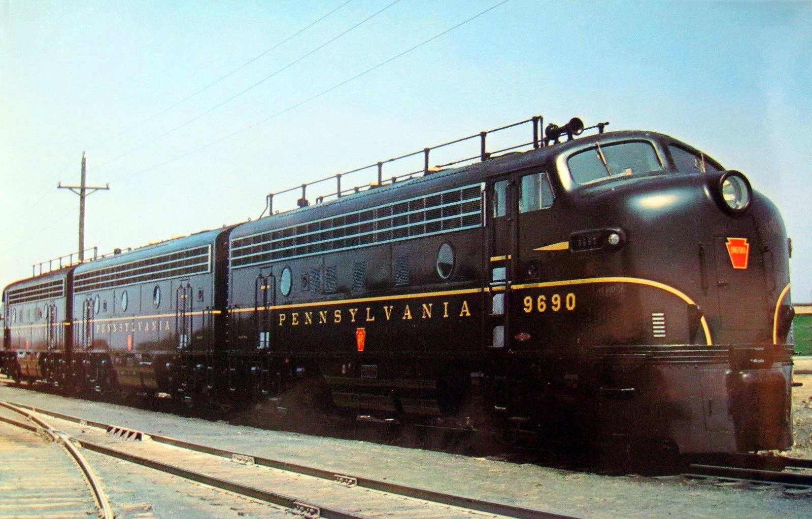 Pennsylvania Railroad RF16 # 2000 8/" x 10/" Photo