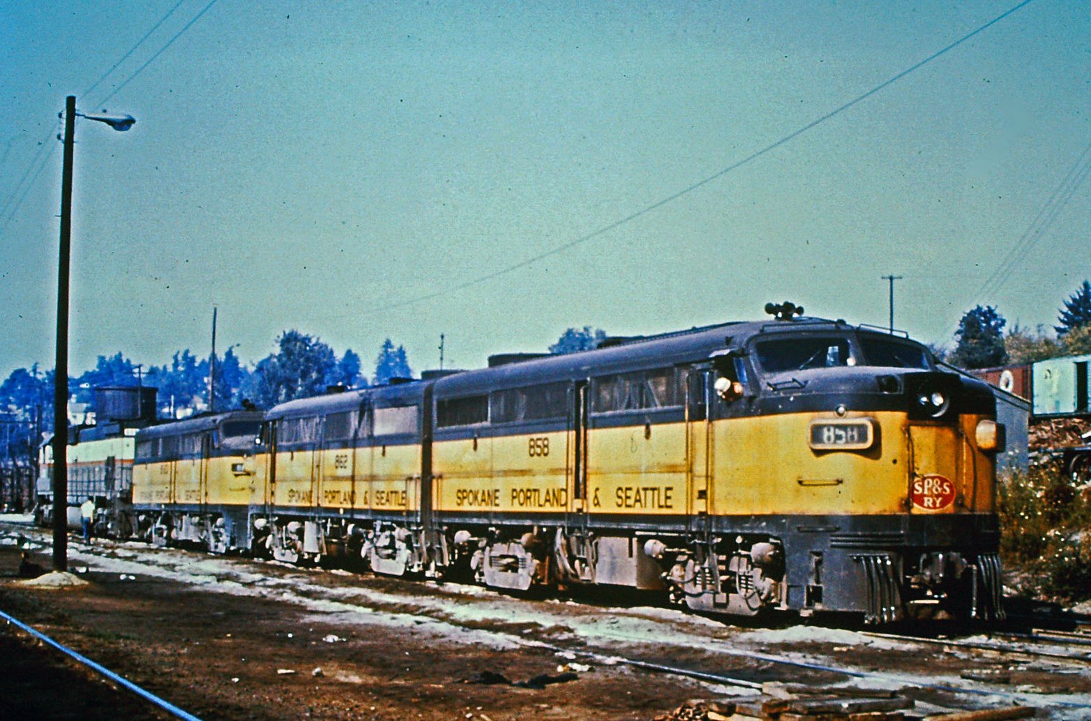 Spokane, Portland & Seattle Railway Map, Roster, Timetables