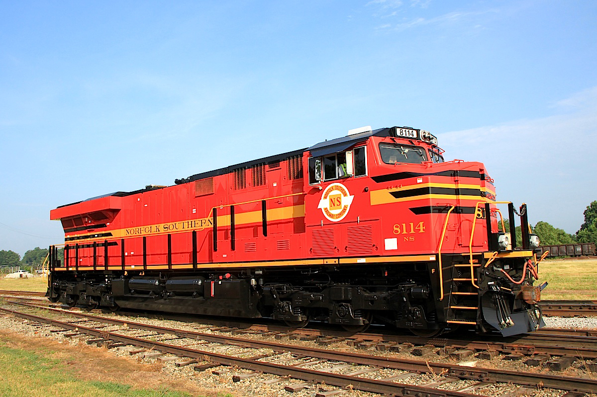 Original Norfolk Southern Railway Map Roster Photos