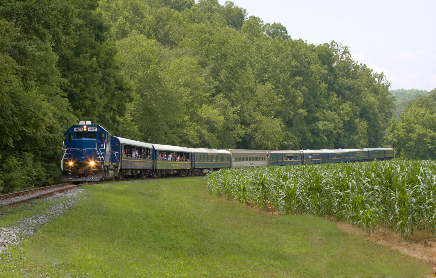 georgia train tour