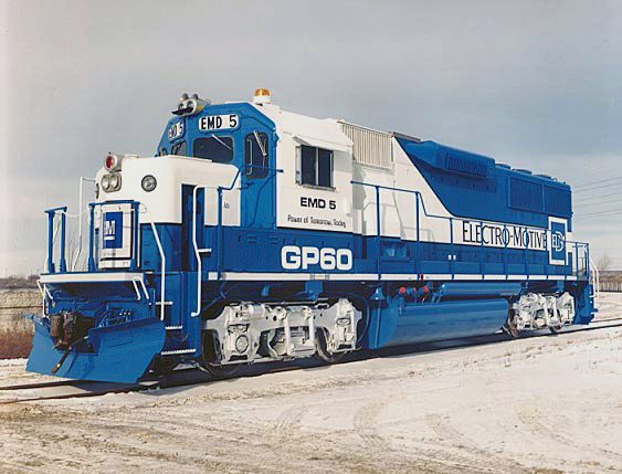 EMD GP60 8x10 Color Photograph Texas Mexican Railway TM 870 Locomotive 