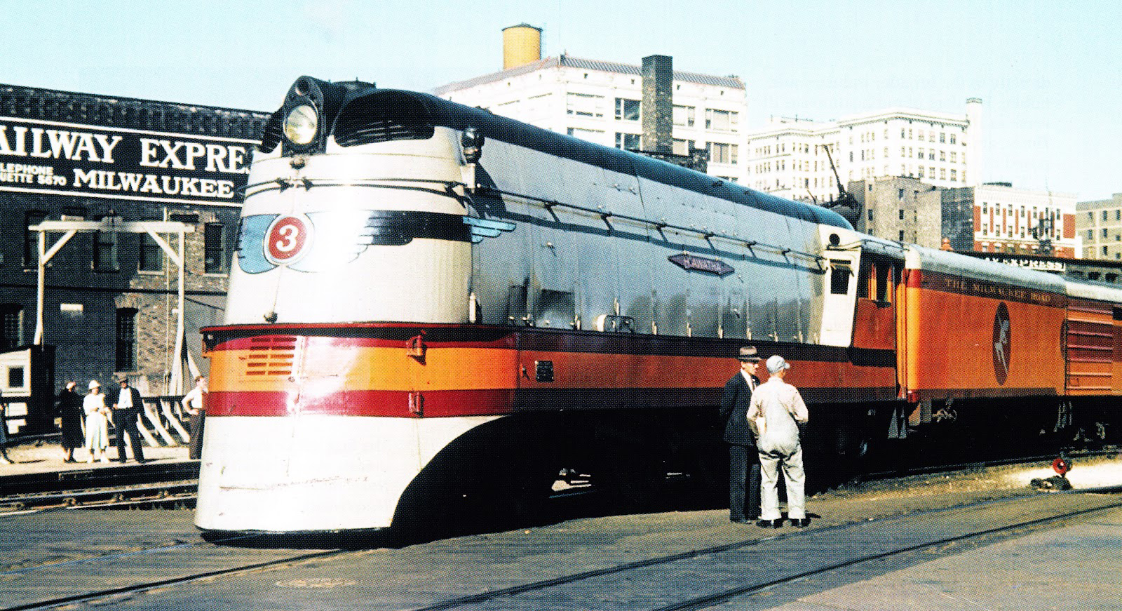 Image result for hiawatha steam locomotive