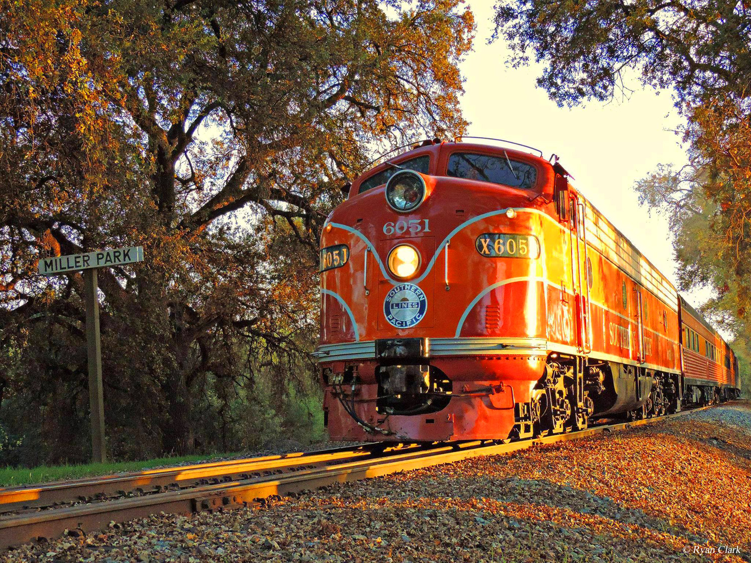 railroad trips california