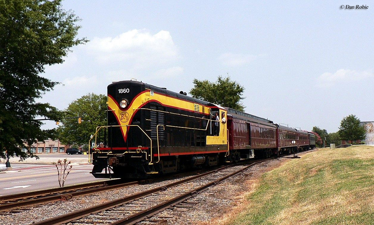 scenic train trips north carolina