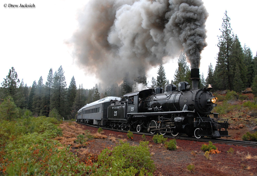 railroad trips california