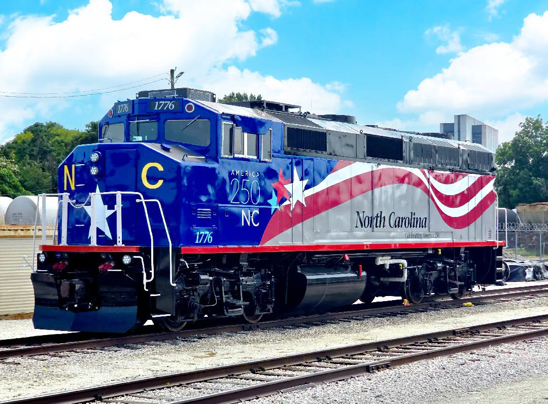 NCDOT America250 F59PH No. 1776