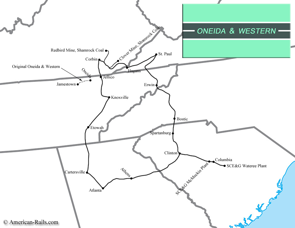Oneida And Western Railroad