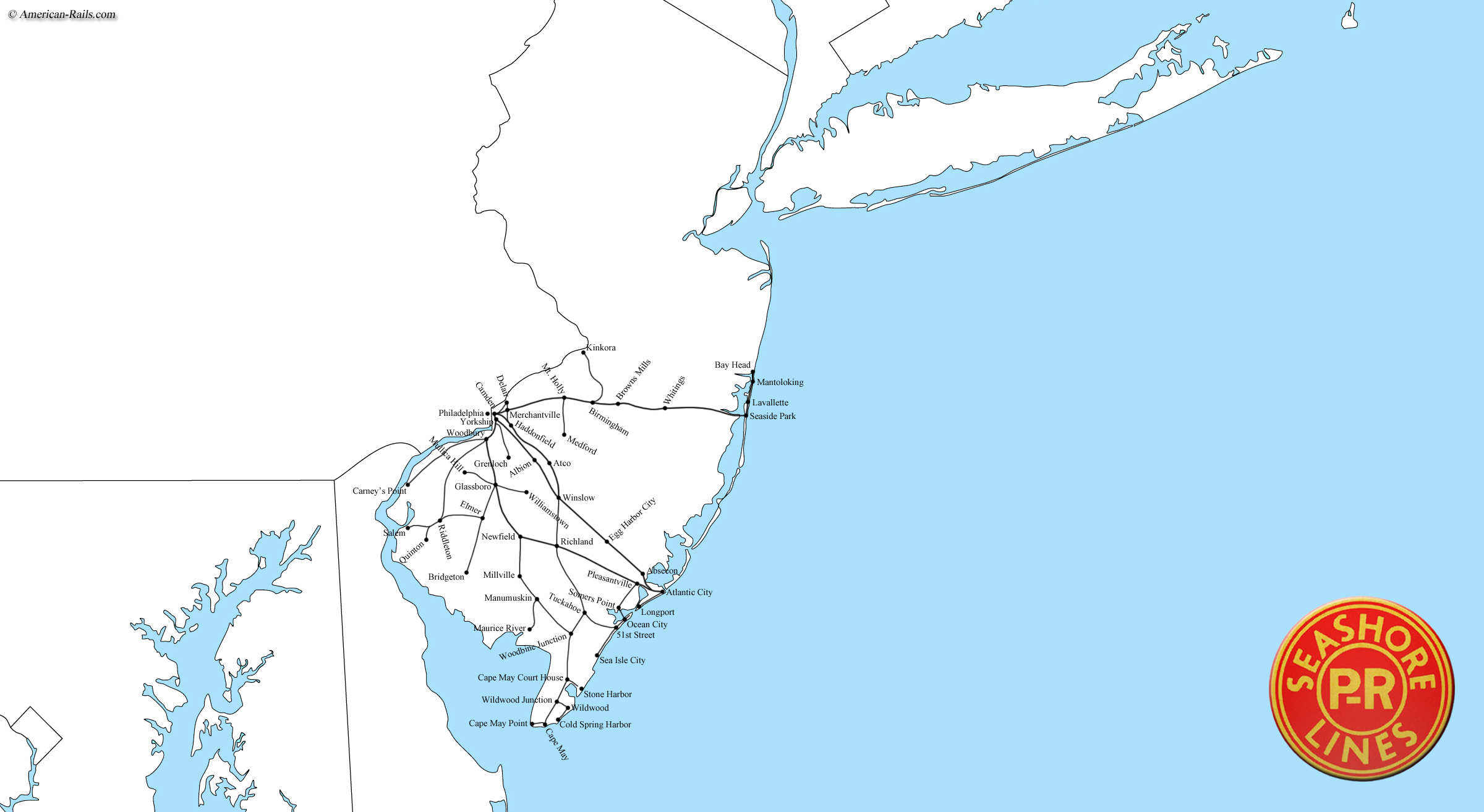 PennsylvaniaReading Seashore Lines