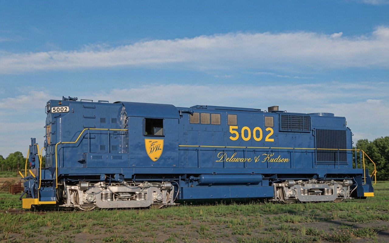 Delaware and Hudson RS11 5002 at Voorheesville New York August 18 1977