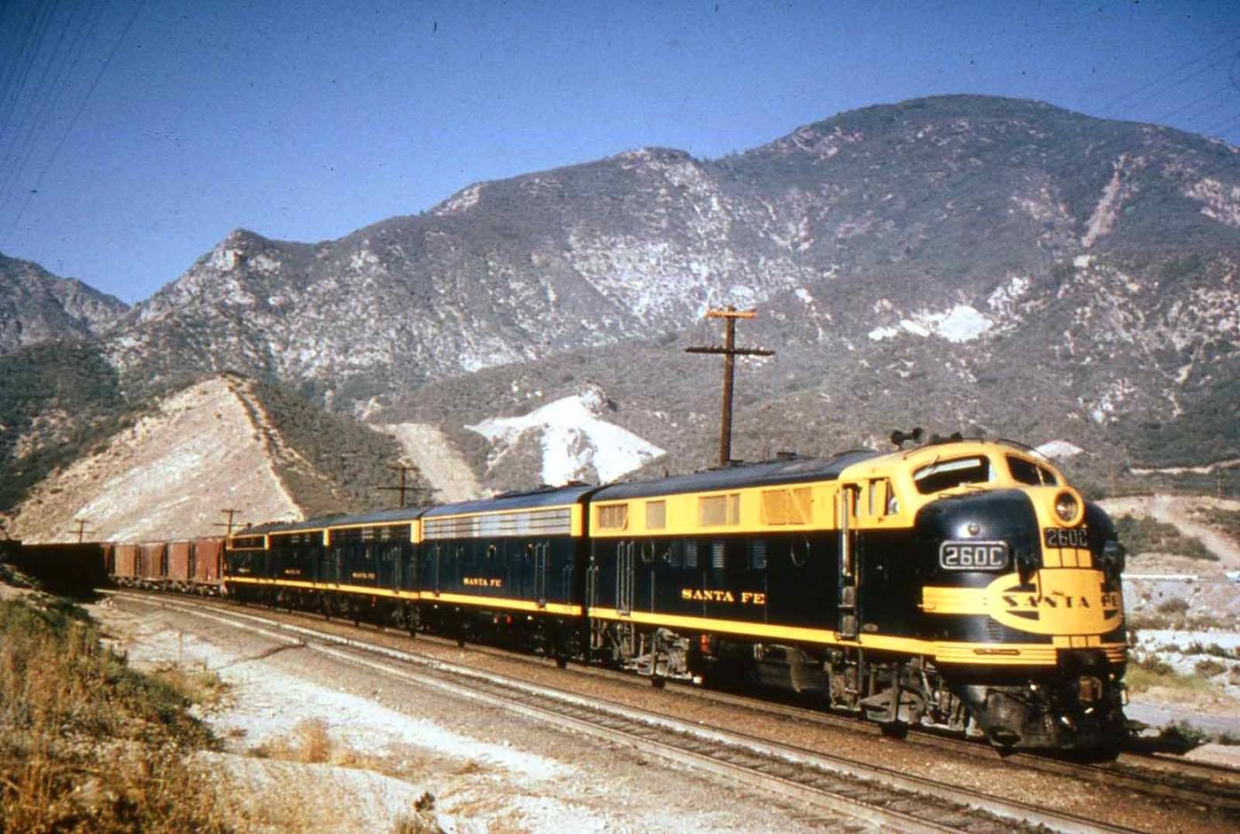 Cajon Pass (Railroad) Train Wreck, Map, History, Photos