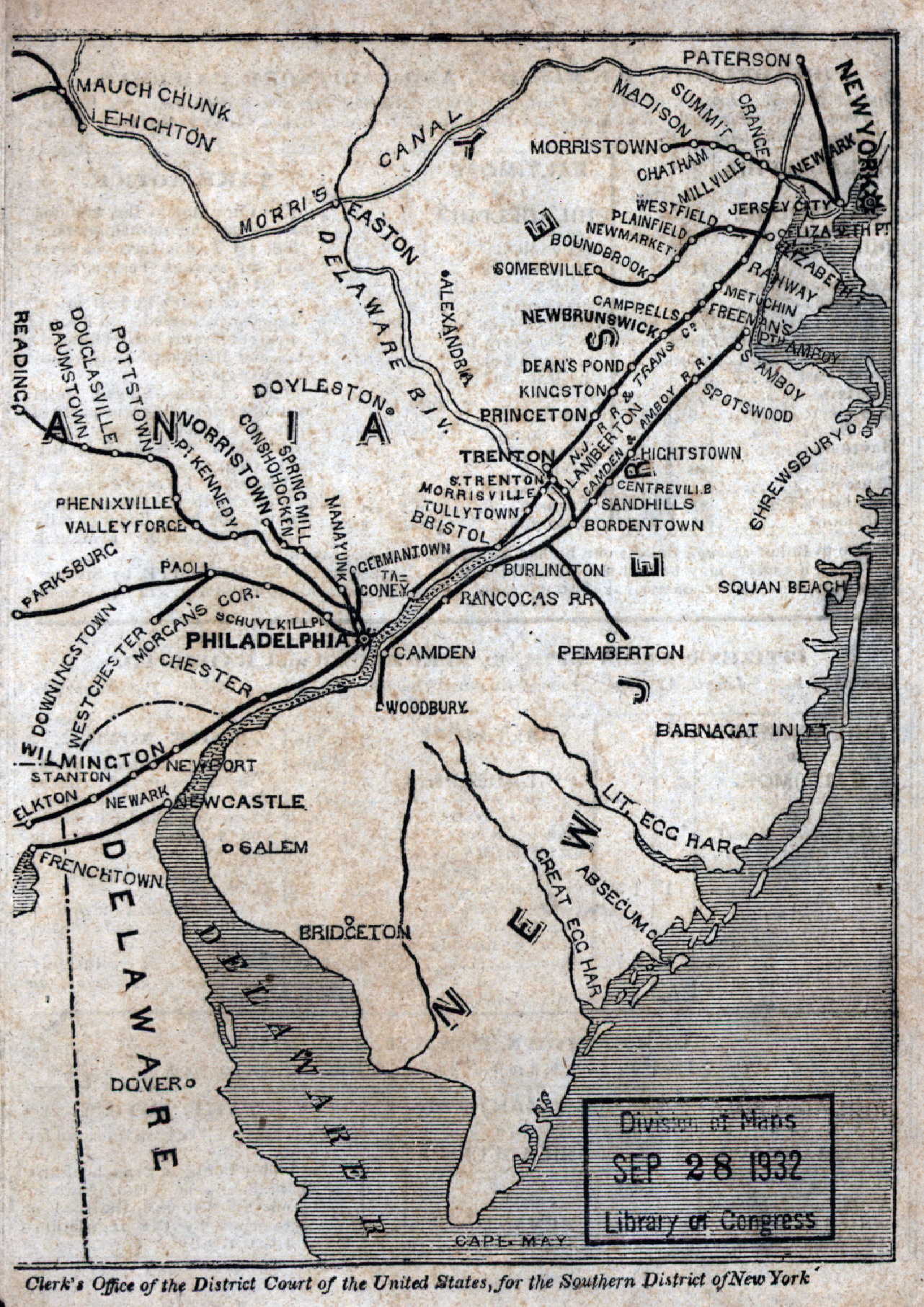 Camden And Amboy Railroad