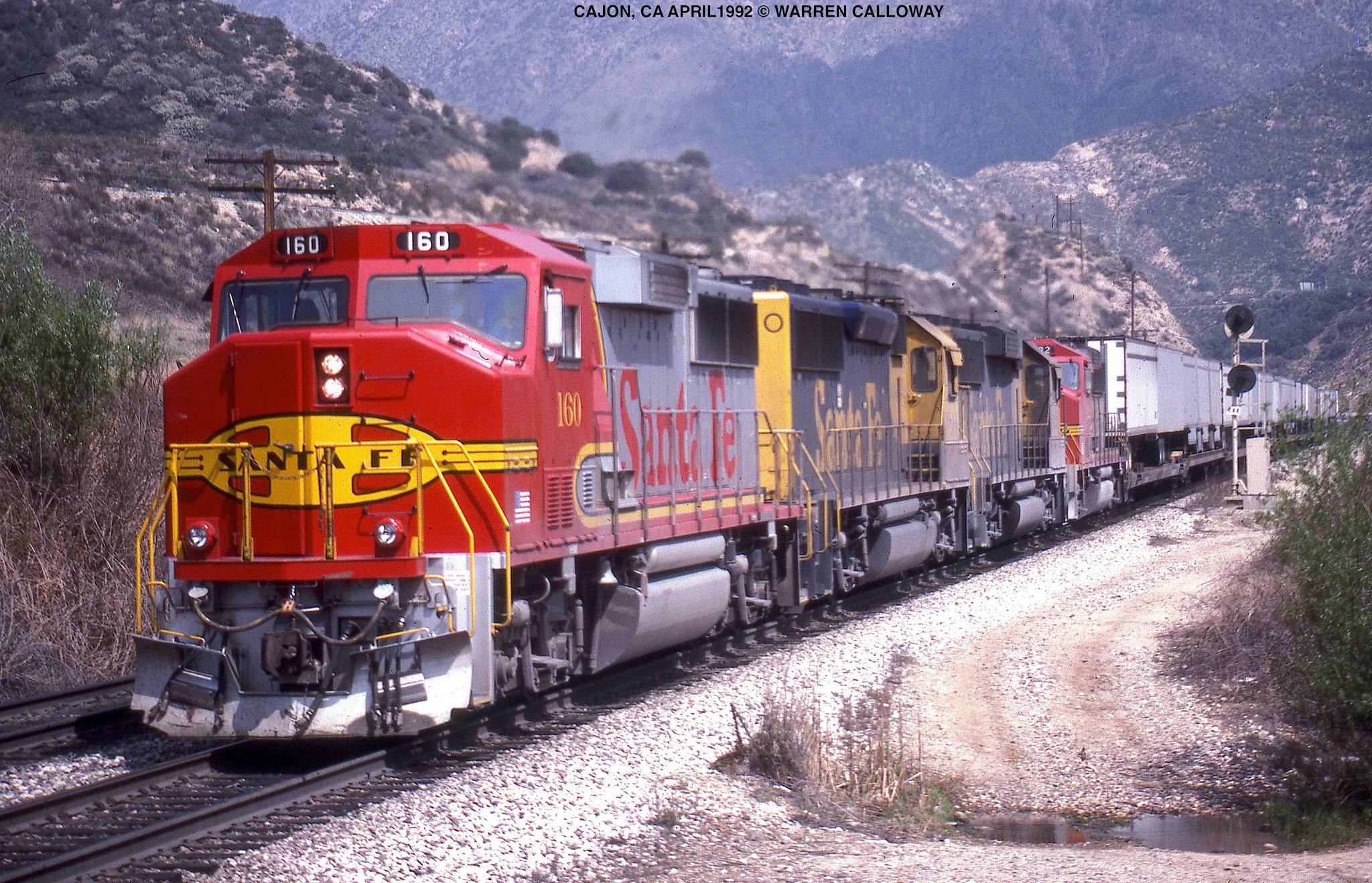 Cajon Pass (Railroad) Train Wreck, Map, History, Photos