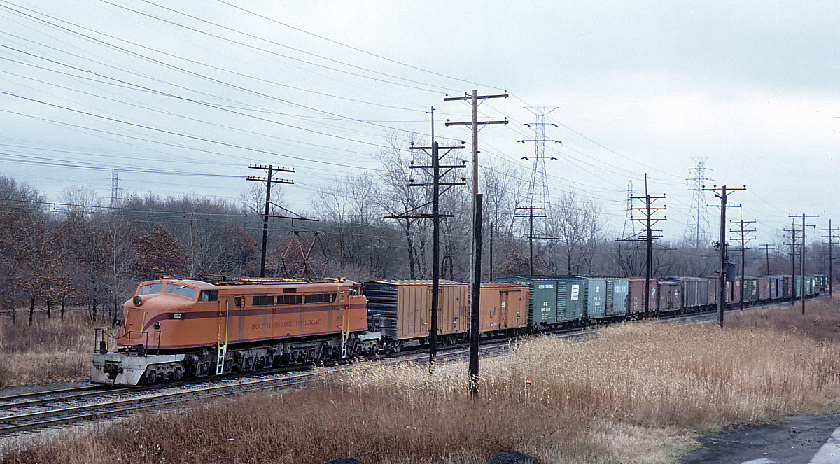 Chicago South Shore and South Bend 2-D+D-2 802 Gary, Indiana Marty Bernard