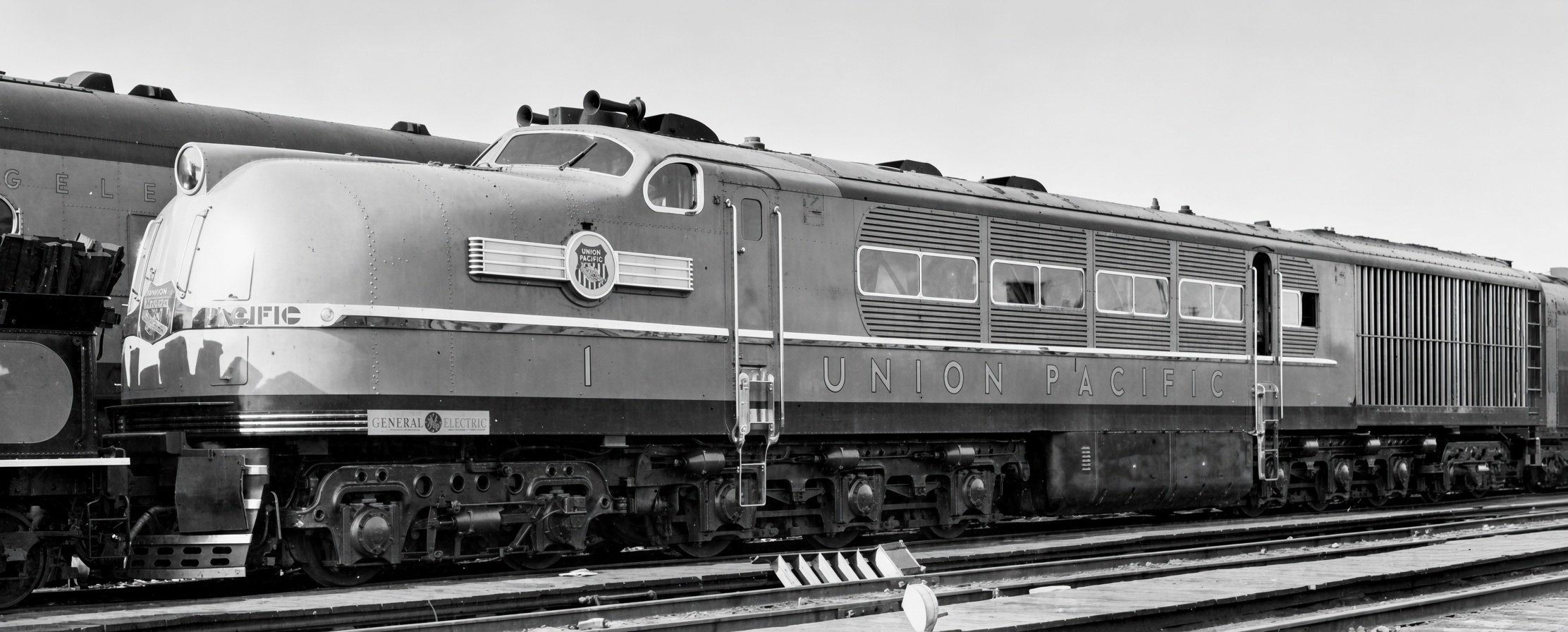 Union Pacific steam turbine #1 at Omaha, NE in 1939