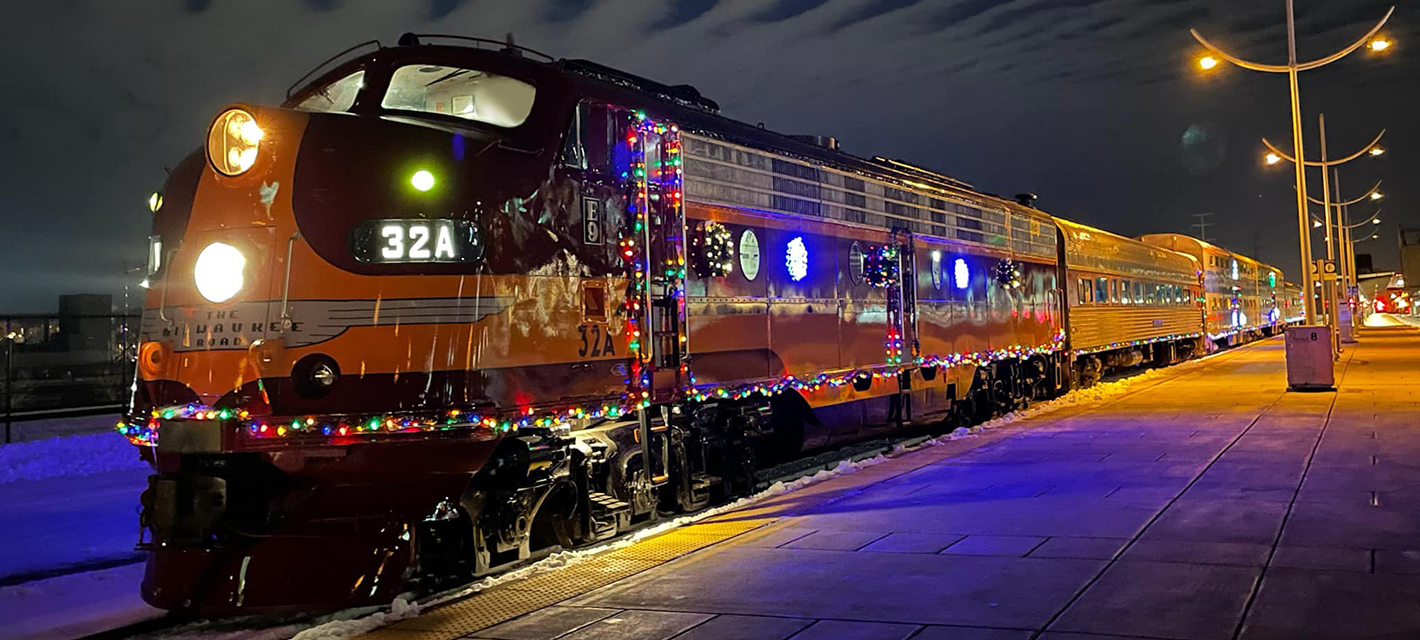 Friends of the 261's restored Milwaukee Road E9A 32A