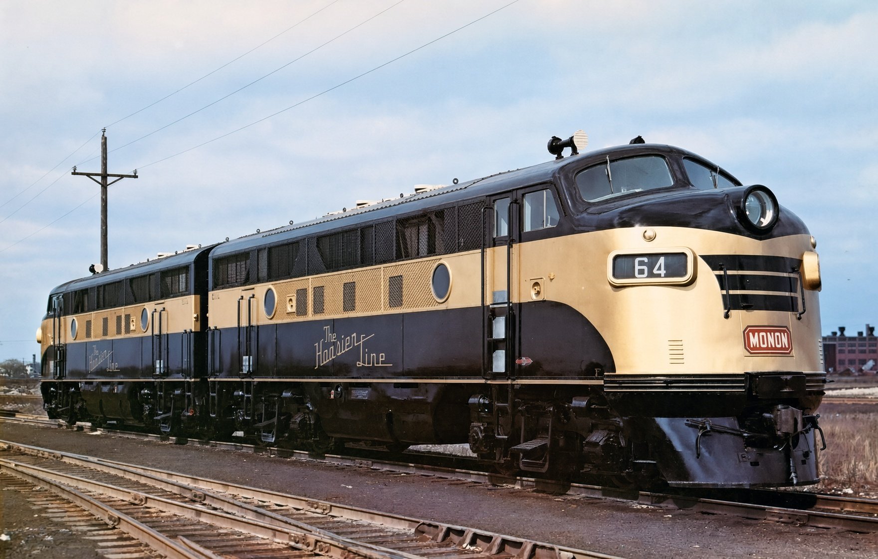 New Monon F3As in a builder photograph, January 1947