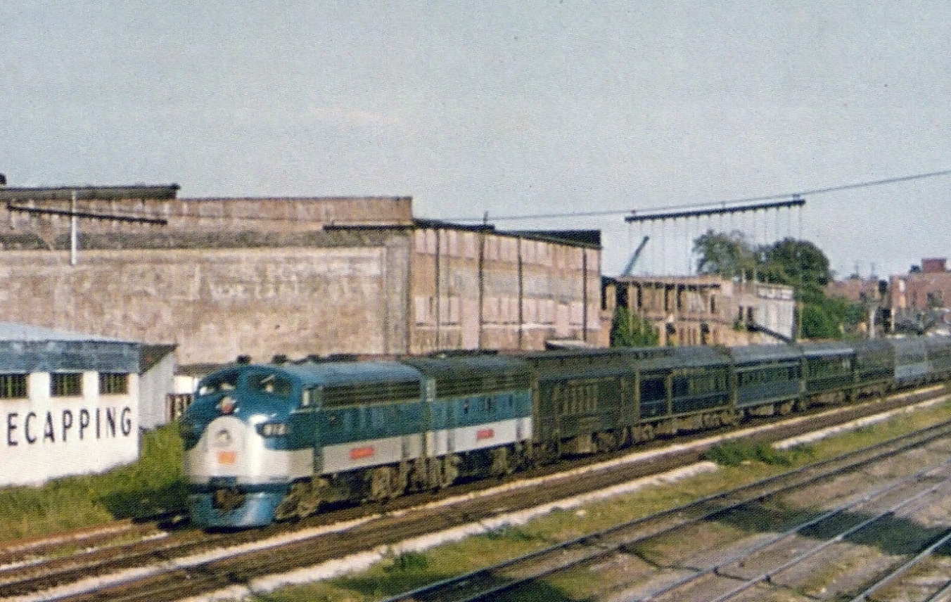 The Georgian on the NC&StL at Atlanta GA in 1956