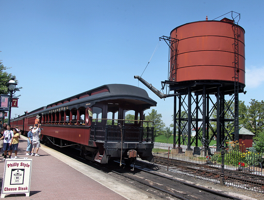Strasburg Rail Road dining car whiskey tasting Amish Country