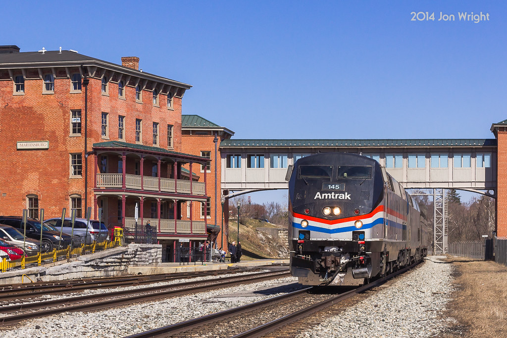 train travel across the usa